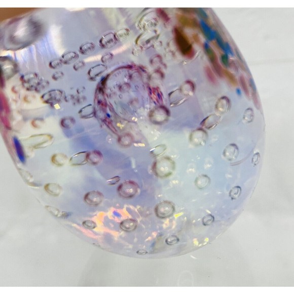 Glass Eye Studio GES 1999 Egg Paperweight - Picture 10 of 10